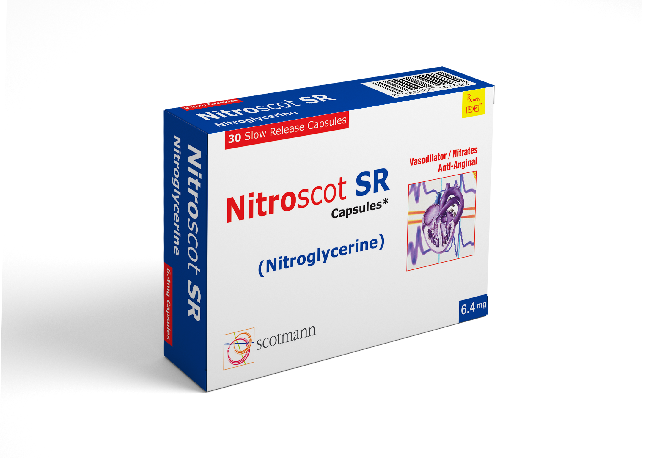 Nitroscot SR | Nitroglycerine | Cardiovascular | Scotmann